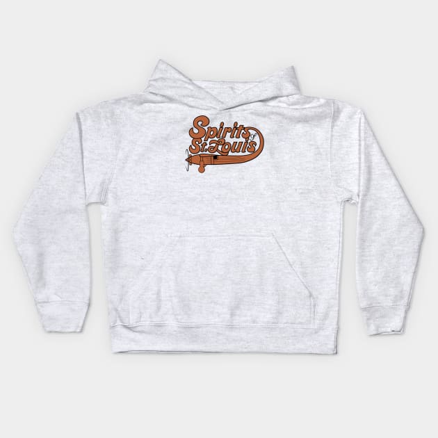 DEFUNCT - SPIRITS OF ST. LOUIS Kids Hoodie by LocalZonly